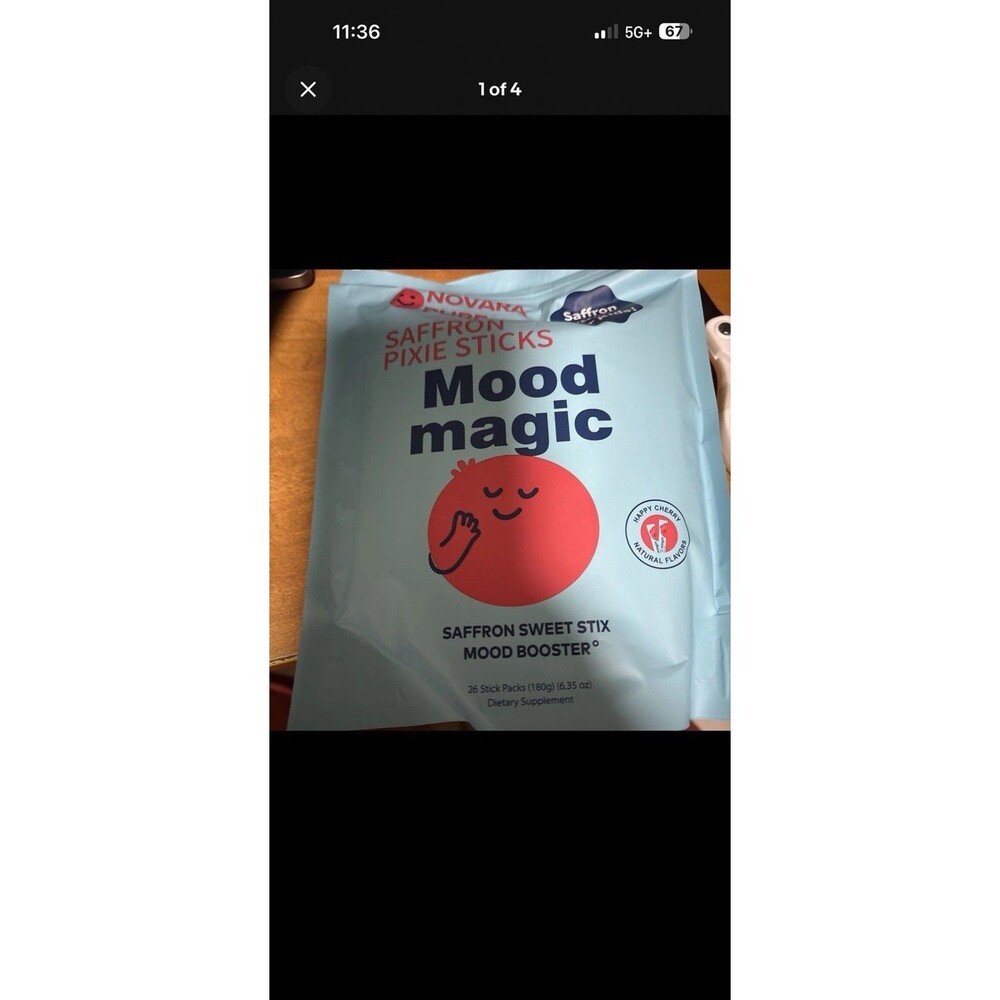 2 X JoySpring, Mood Magic, Fruit Punch, 26 Stick Packs, 6.35 Grams Per Bag